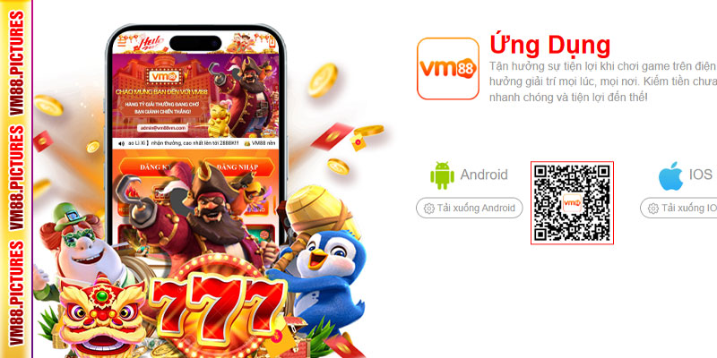 Tải app VM88 tham gia cá cược an toàn trên điện thoại